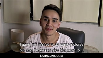 Latincums.com - Young Latino Twink Jonny Sex With Stranger For Cash free video