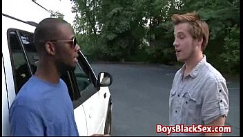 Blacks On Boys - Interracial Gay Hardcore Bareback Fuck Video 21 free video