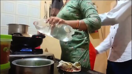 Indian Desi Young Wife Cooking In The Kitchen And Fucked By Her Brother-In-Law Xlx free video